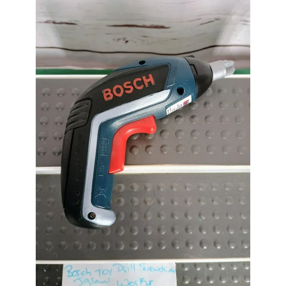 Theo Klein BOSCH‎ Toy Drill Screwdriver Jigsaw w/Sounds & Lights Working + tool